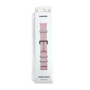 Samsung‎ Galaxy Watch 7 Athleisure Band Nylon Strap One Click S/M - Pink